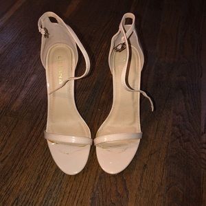 Nude Heeled Sandals